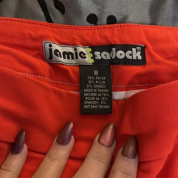 Jaime Sadock Coral Cargo Bermuda shorts - Picture 3 of 13